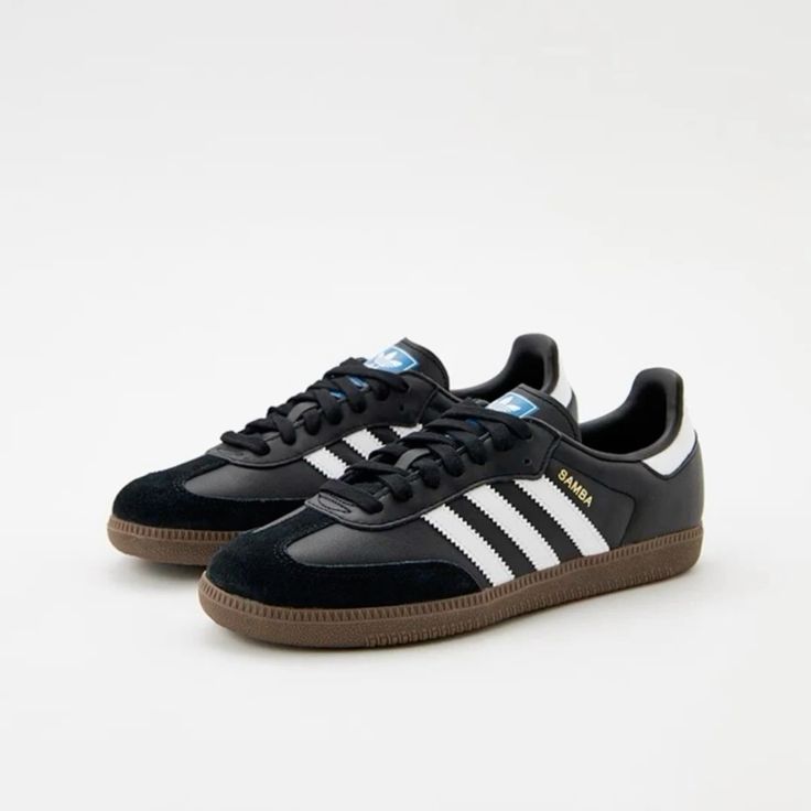 Adidas Samba OG Black White - side profile