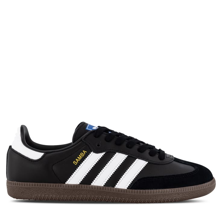 Adidas Samba OG White Black Gum - Angled Pair View