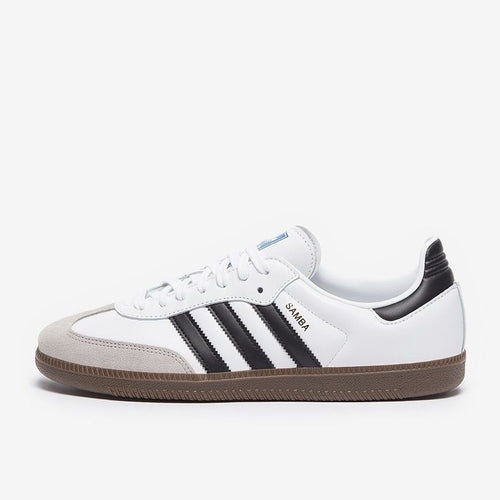Adidas Samba OG Black White Gum - Angled Pair View